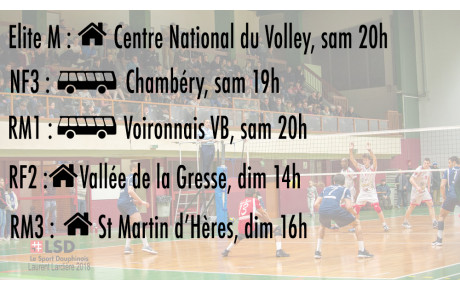 Programme du week-end du 27 &amp; 28 Janvier